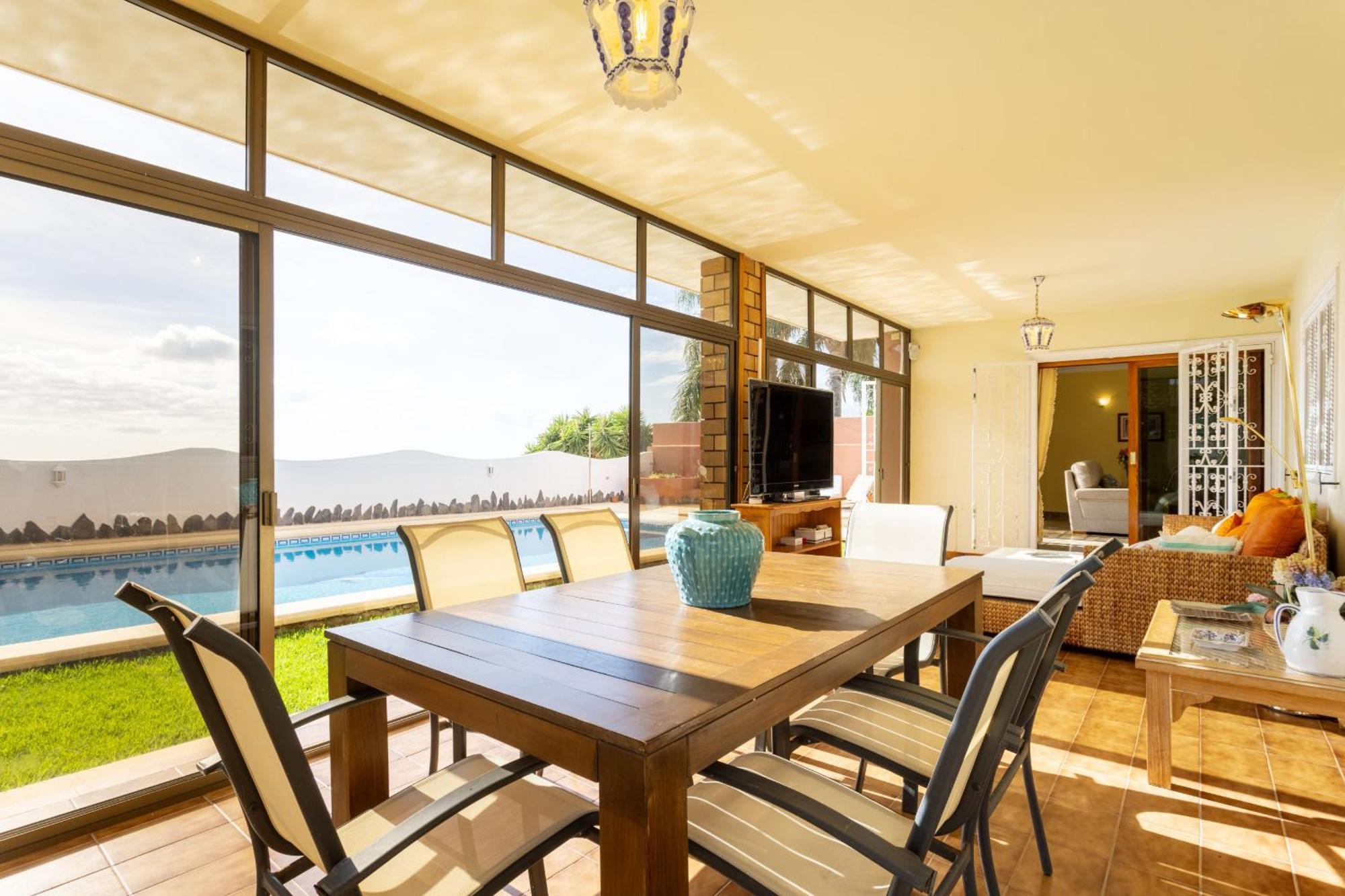 One & Only Sports And Relax Villa Heated Pool By Eden Rentals Tabaiba Extérieur photo